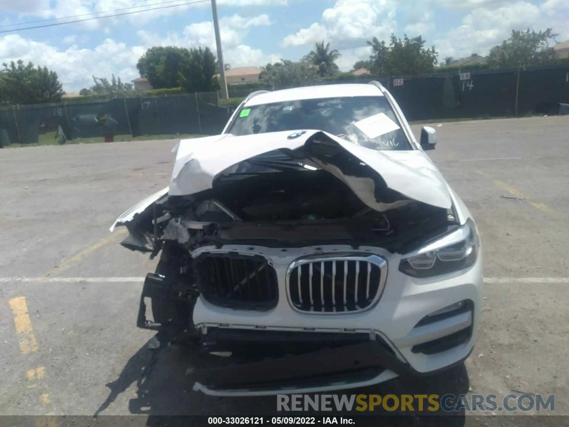 6 Photograph of a damaged car 5UXTR7C55KLF23701 BMW X3 2019