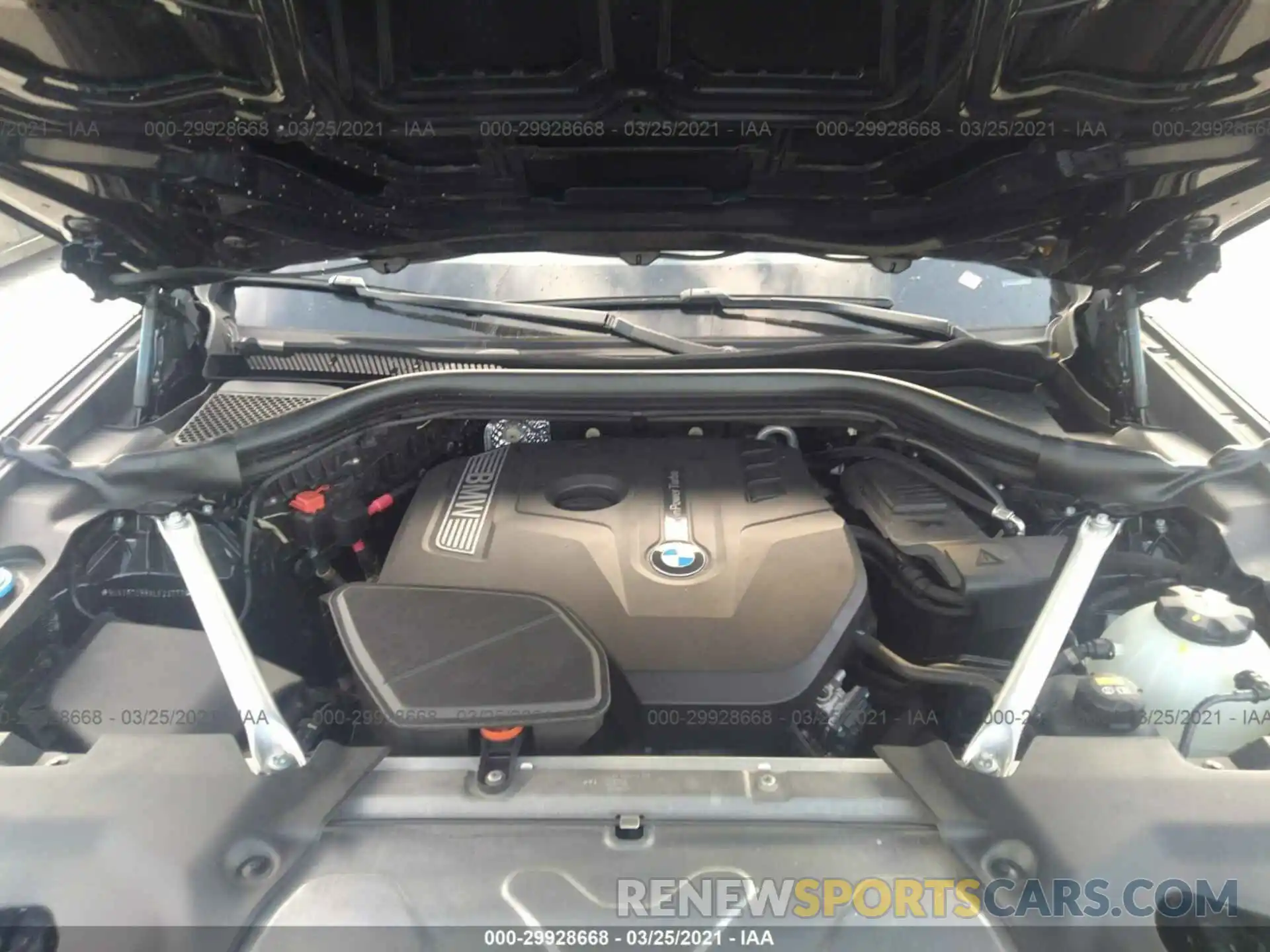 10 Photograph of a damaged car 5UXTR7C55KLF23777 BMW X3 2019