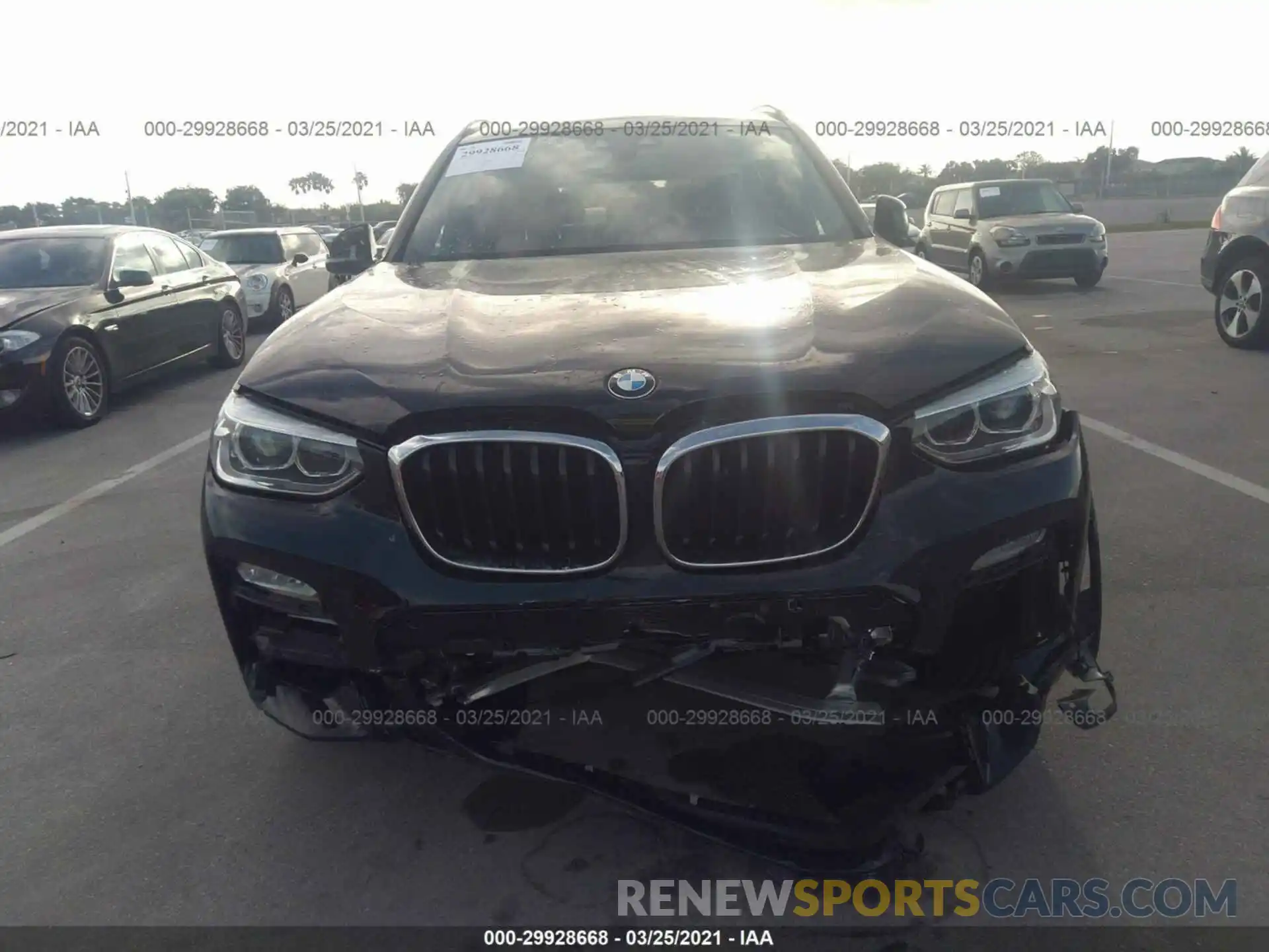 6 Photograph of a damaged car 5UXTR7C55KLF23777 BMW X3 2019