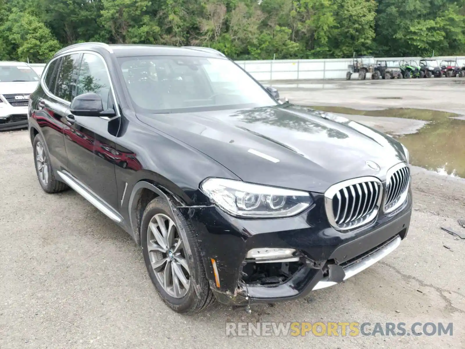 1 Photograph of a damaged car 5UXTR7C55KLF24637 BMW X3 2019
