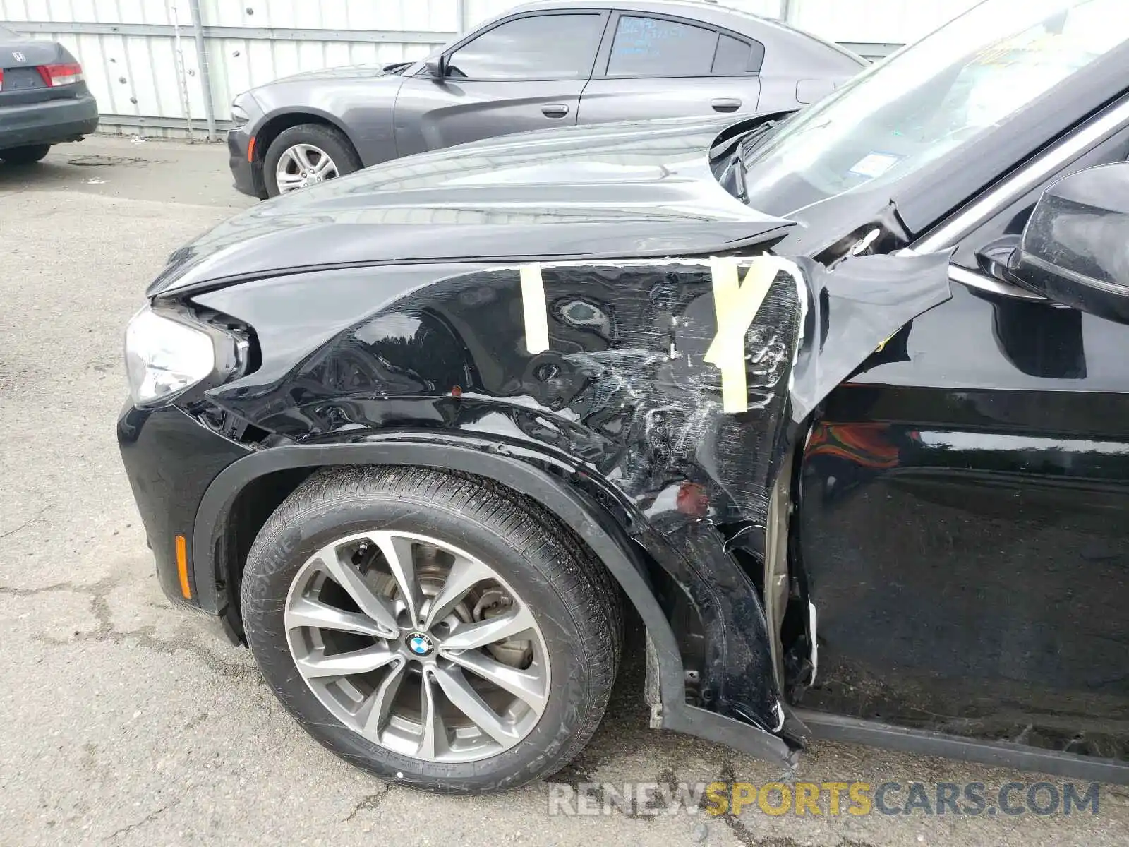 9 Photograph of a damaged car 5UXTR7C55KLF24637 BMW X3 2019