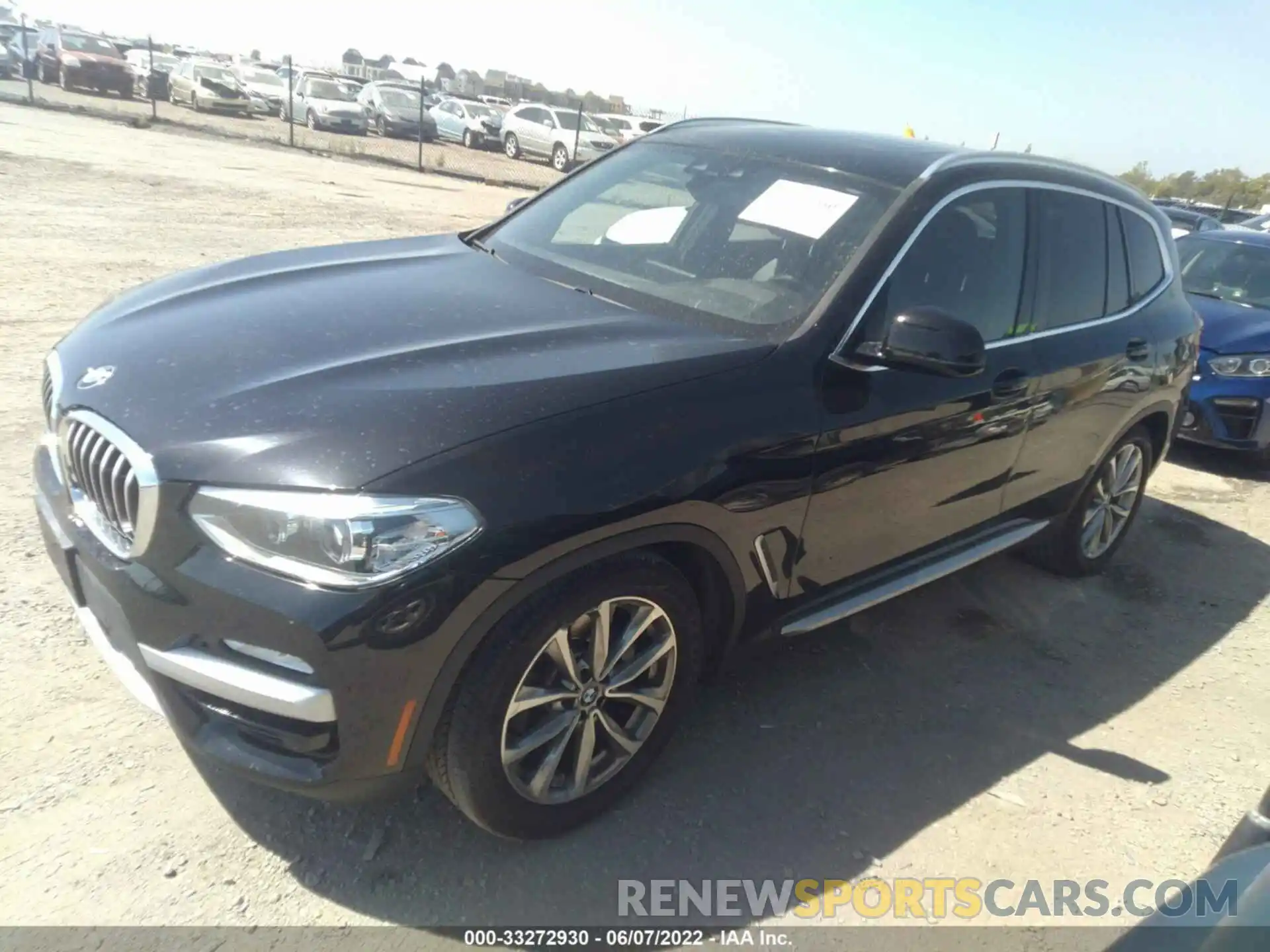 2 Photograph of a damaged car 5UXTR7C55KLF26503 BMW X3 2019