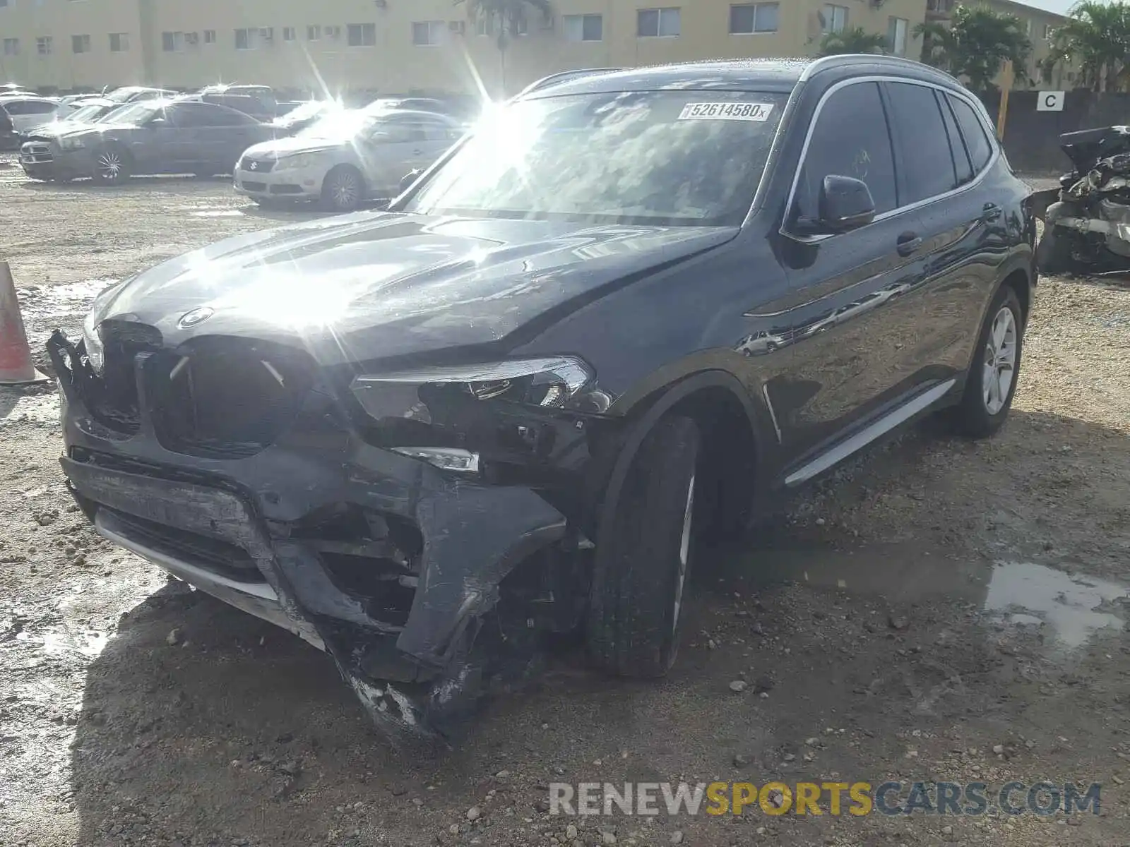 2 Photograph of a damaged car 5UXTR7C55KLF26906 BMW X3 2019