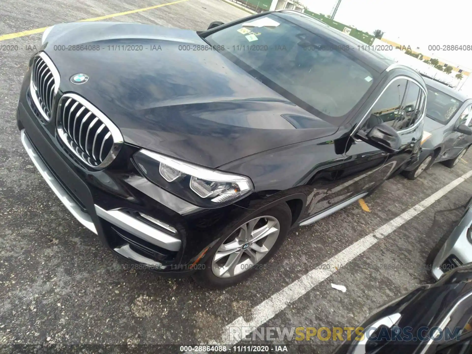 2 Photograph of a damaged car 5UXTR7C55KLF27005 BMW X3 2019