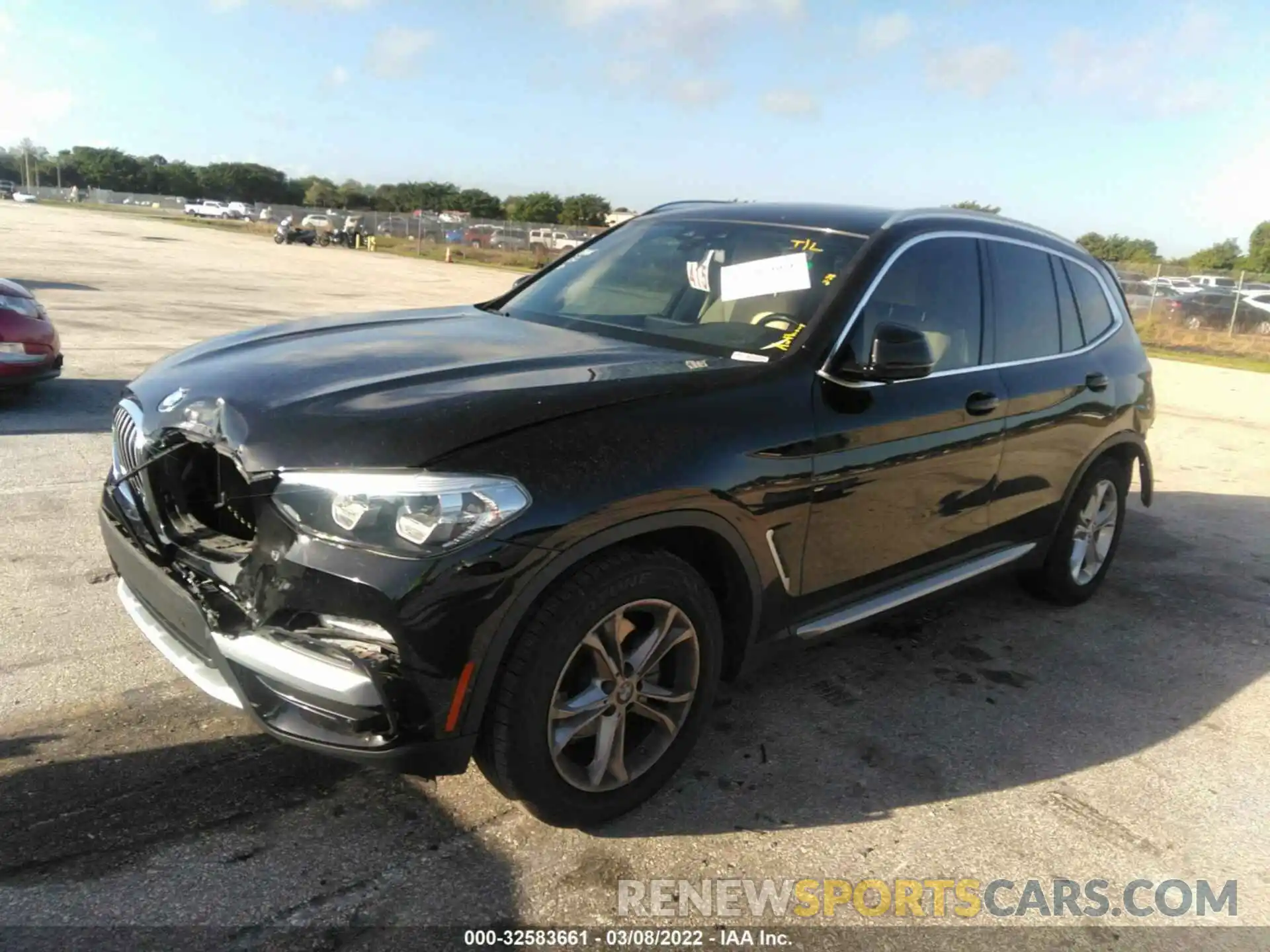 2 Photograph of a damaged car 5UXTR7C55KLF27022 BMW X3 2019