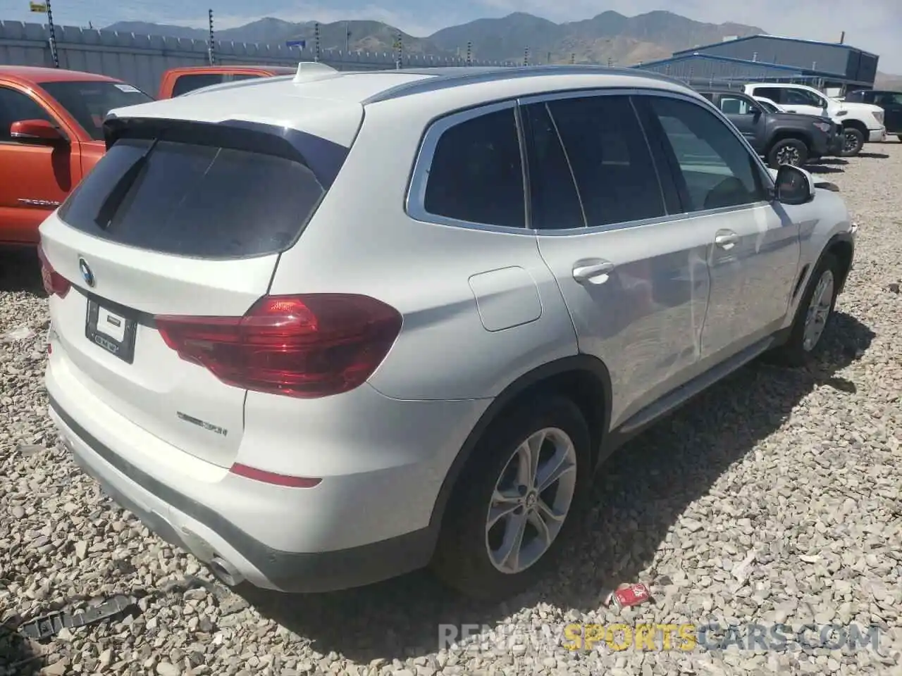 4 Photograph of a damaged car 5UXTR7C55KLF27568 BMW X3 2019