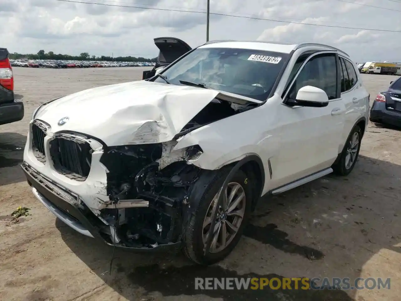 2 Photograph of a damaged car 5UXTR7C55KLF27862 BMW X3 2019