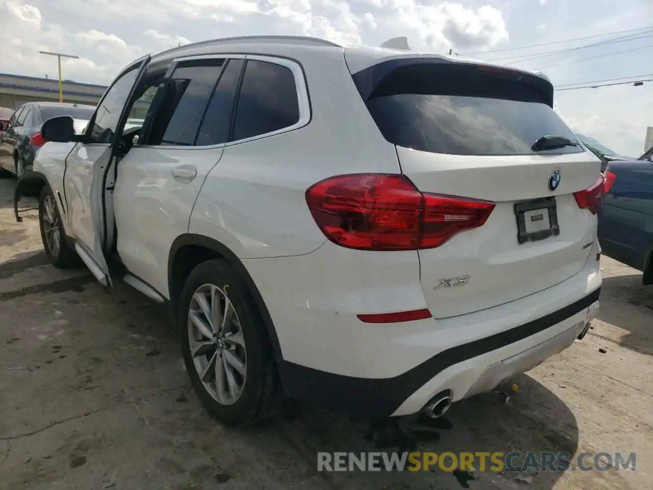 3 Photograph of a damaged car 5UXTR7C55KLF27862 BMW X3 2019