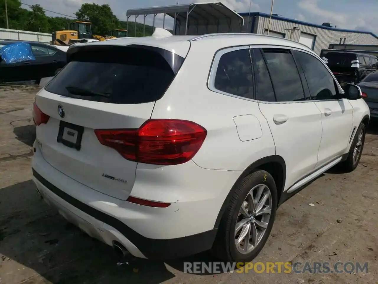 4 Фотография поврежденного автомобиля 5UXTR7C55KLF27862 BMW X3 2019