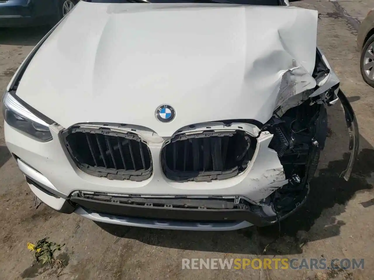 7 Photograph of a damaged car 5UXTR7C55KLF27862 BMW X3 2019