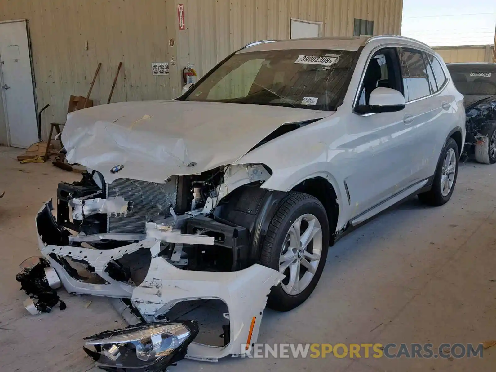 2 Photograph of a damaged car 5UXTR7C55KLF28820 BMW X3 2019