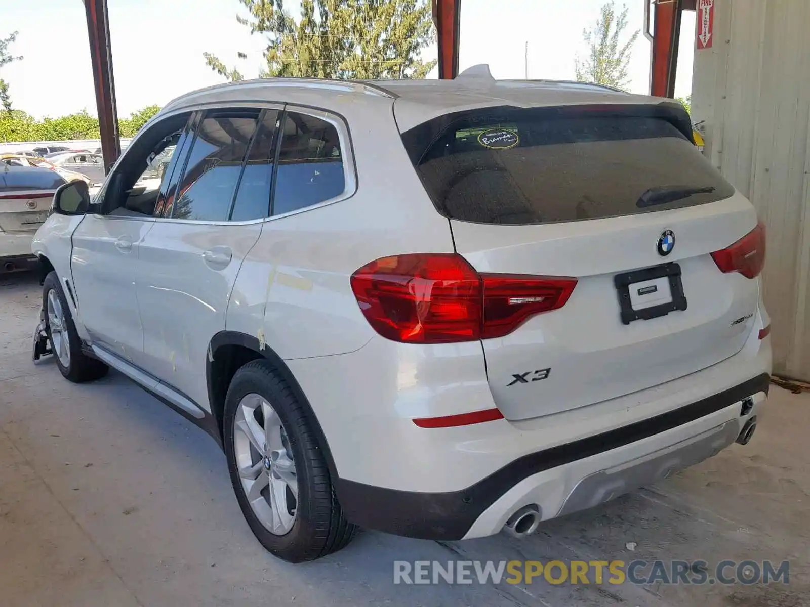 3 Photograph of a damaged car 5UXTR7C55KLF28820 BMW X3 2019