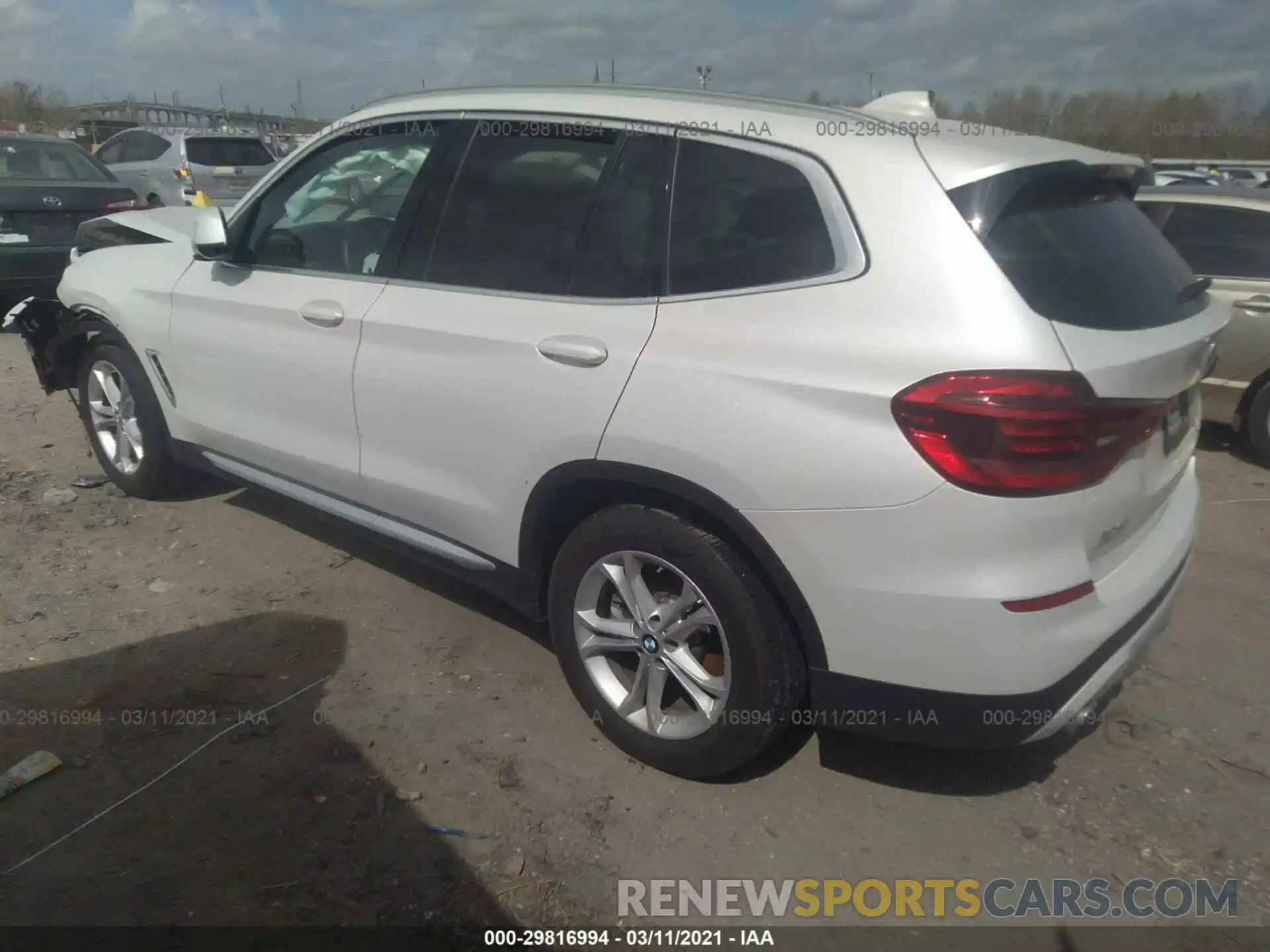 3 Photograph of a damaged car 5UXTR7C55KLF29241 BMW X3 2019