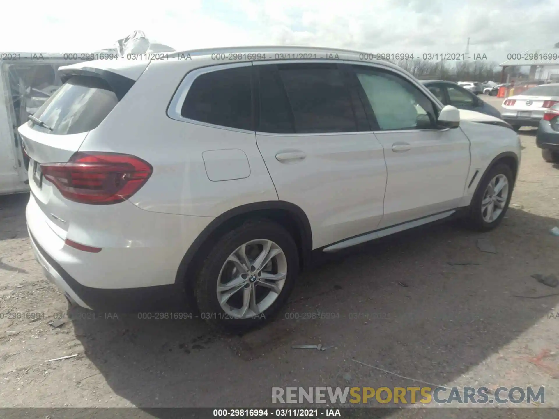 4 Photograph of a damaged car 5UXTR7C55KLF29241 BMW X3 2019