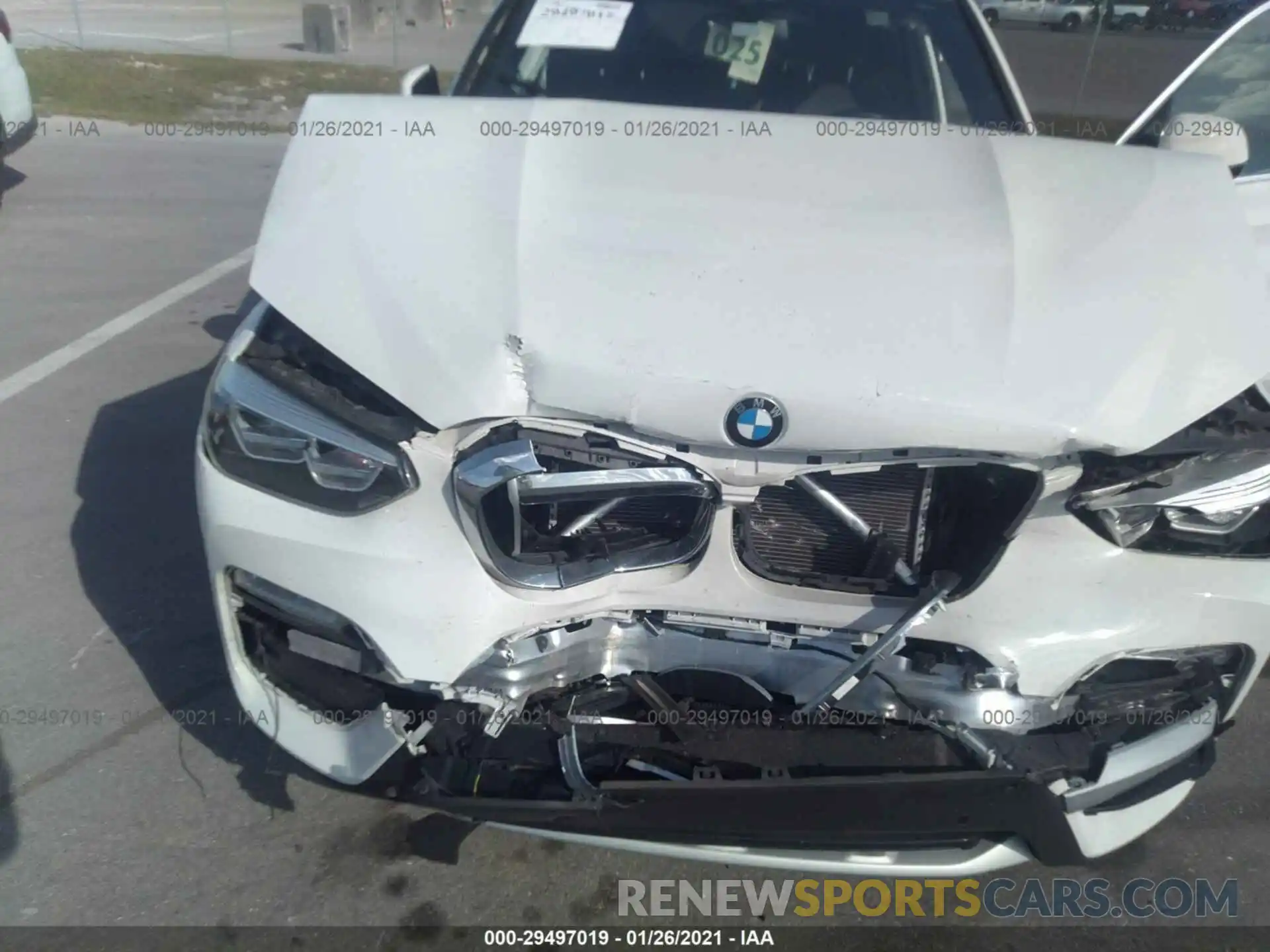 6 Photograph of a damaged car 5UXTR7C55KLF29272 BMW X3 2019