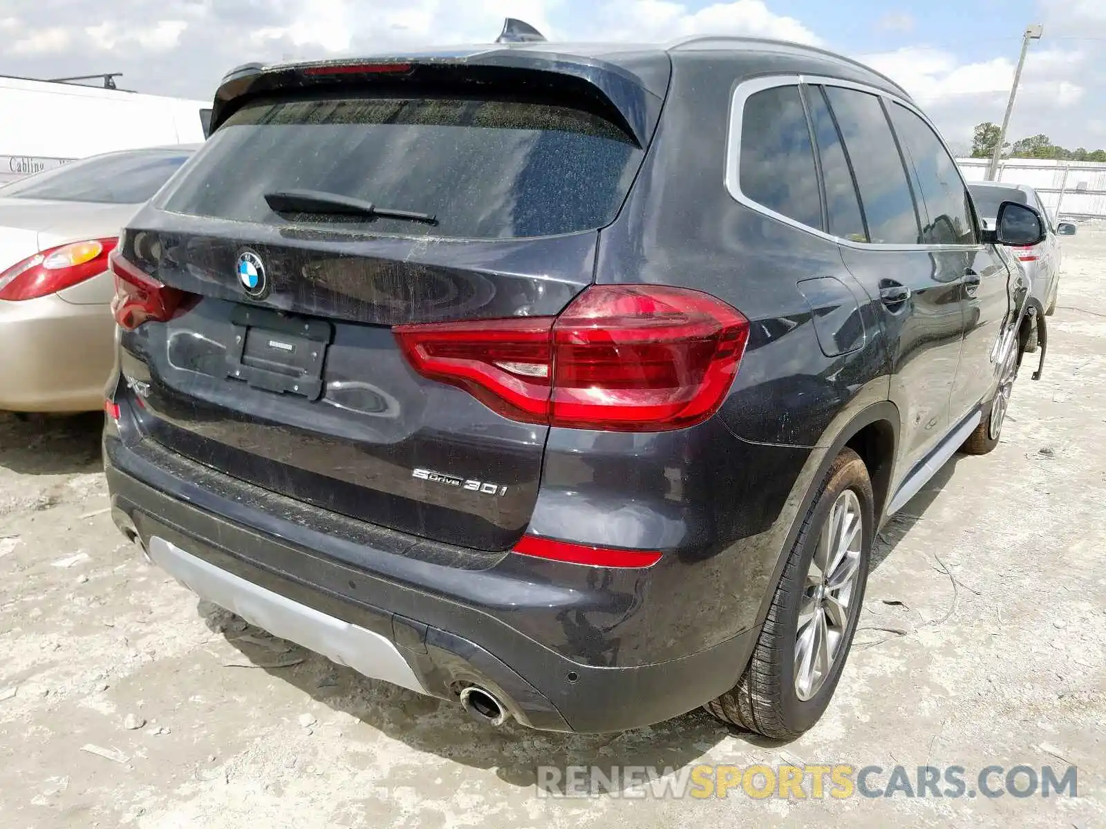 4 Photograph of a damaged car 5UXTR7C55KLF33662 BMW X3 2019