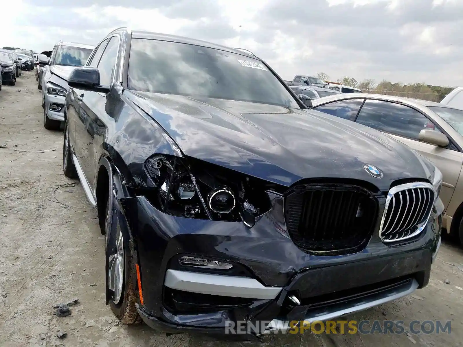 9 Photograph of a damaged car 5UXTR7C55KLF33662 BMW X3 2019