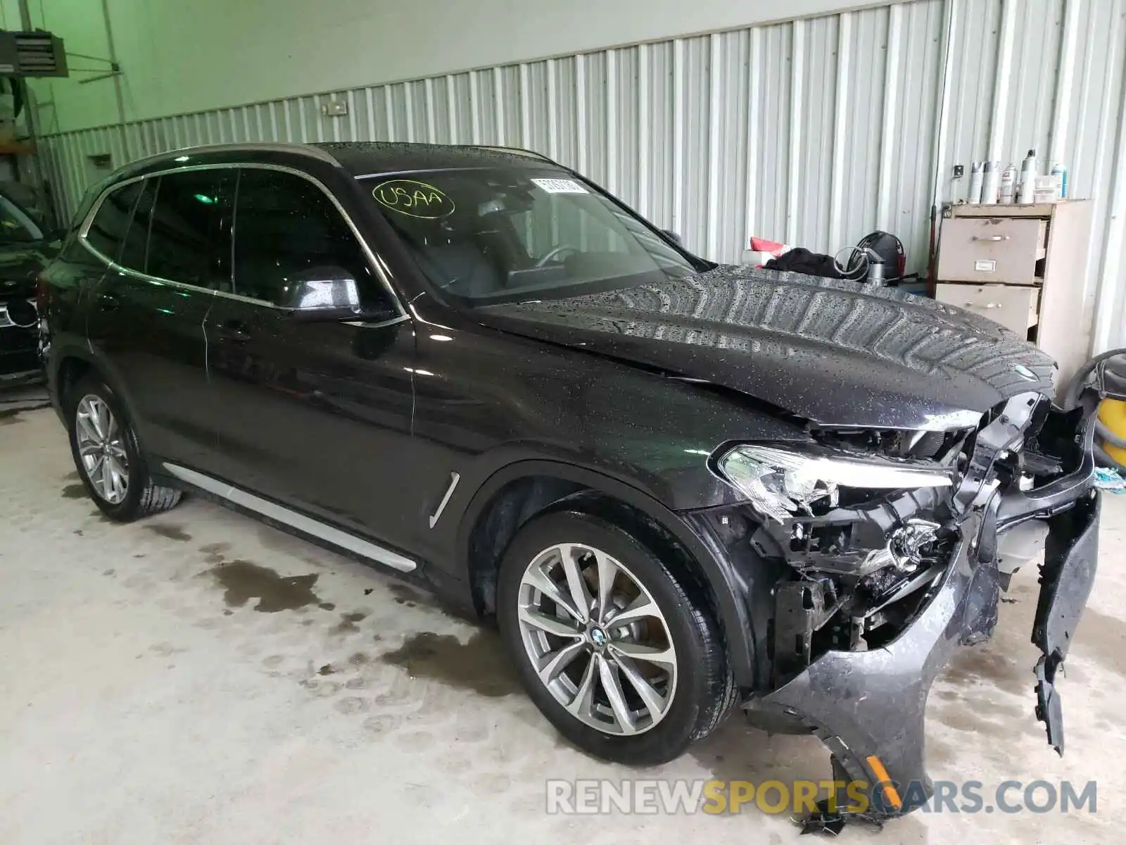 1 Photograph of a damaged car 5UXTR7C55KLF34231 BMW X3 2019