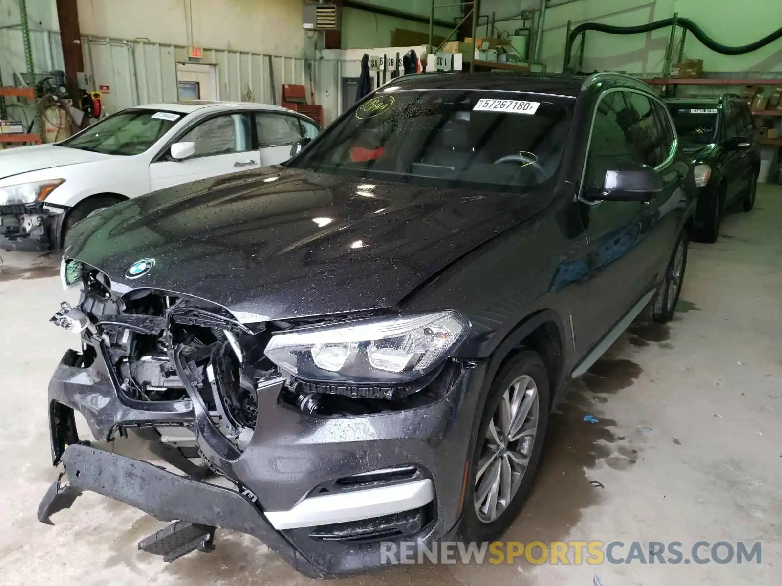 2 Photograph of a damaged car 5UXTR7C55KLF34231 BMW X3 2019