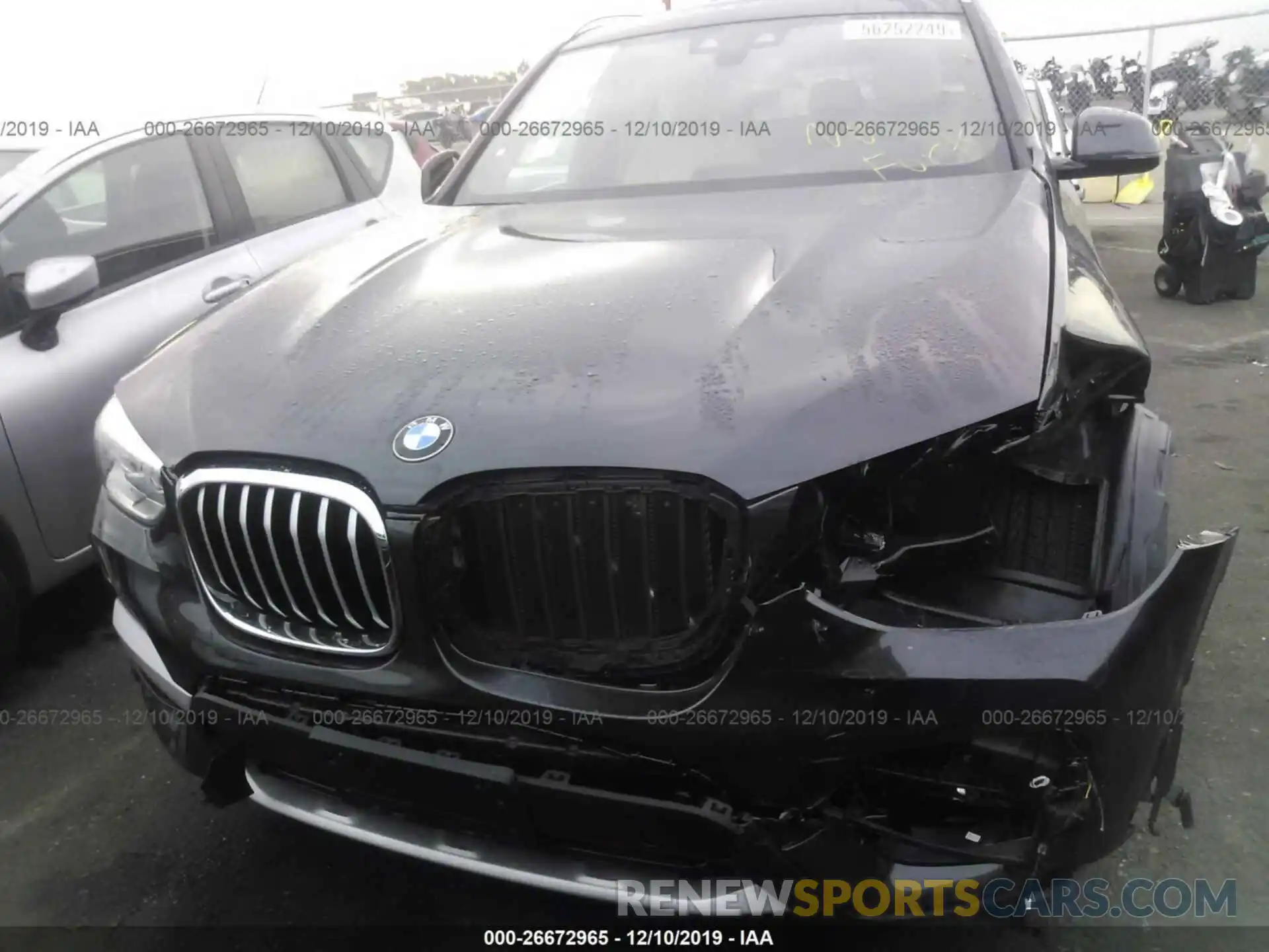 6 Photograph of a damaged car 5UXTR7C55KLF35282 BMW X3 2019