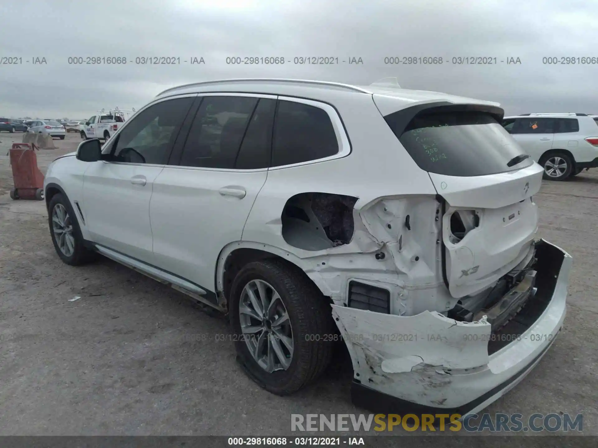 3 Фотография поврежденного автомобиля 5UXTR7C55KLR39549 BMW X3 2019