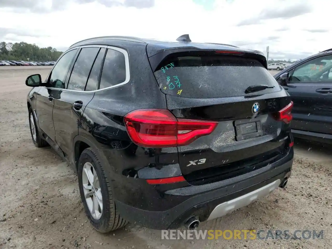 3 Фотография поврежденного автомобиля 5UXTR7C55KLR43732 BMW X3 2019