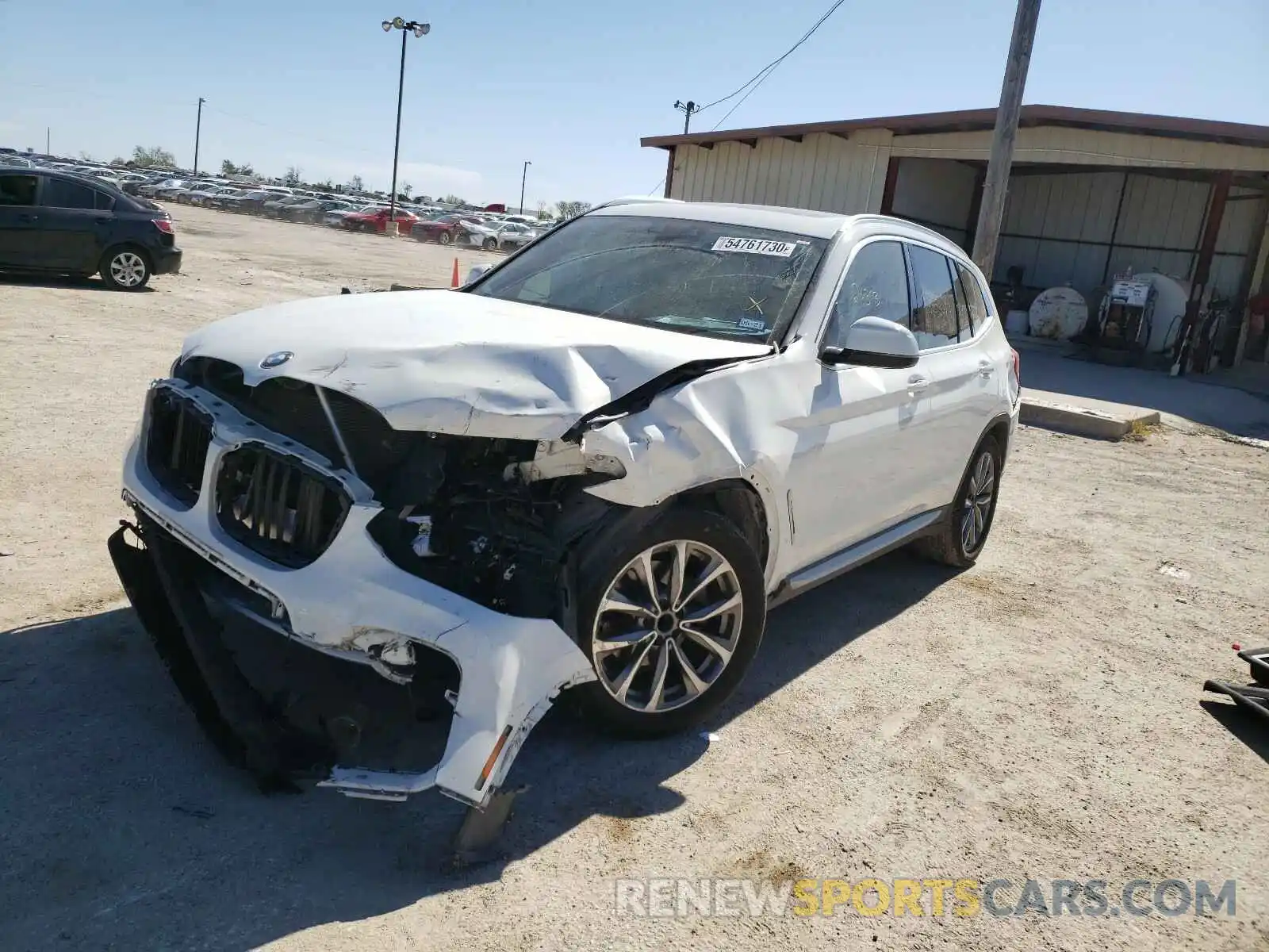 2 Photograph of a damaged car 5UXTR7C55KLR44945 BMW X3 2019