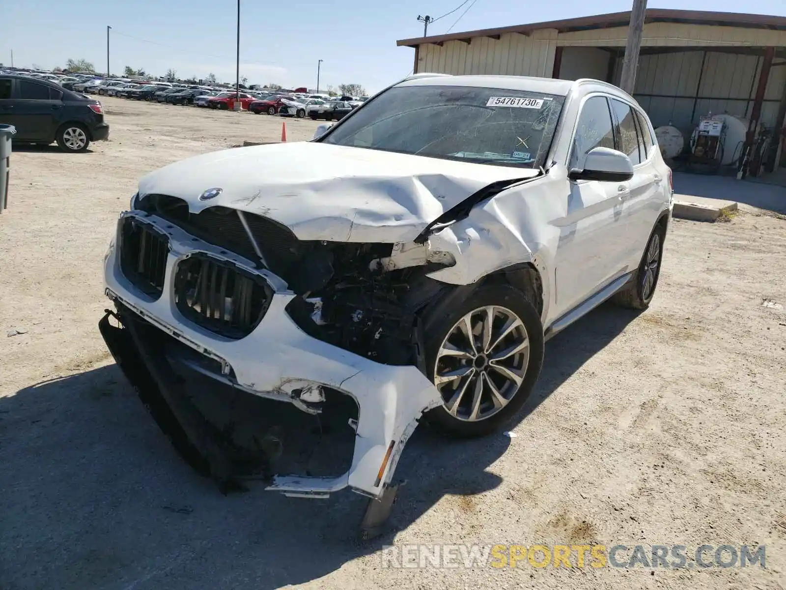 9 Photograph of a damaged car 5UXTR7C55KLR44945 BMW X3 2019