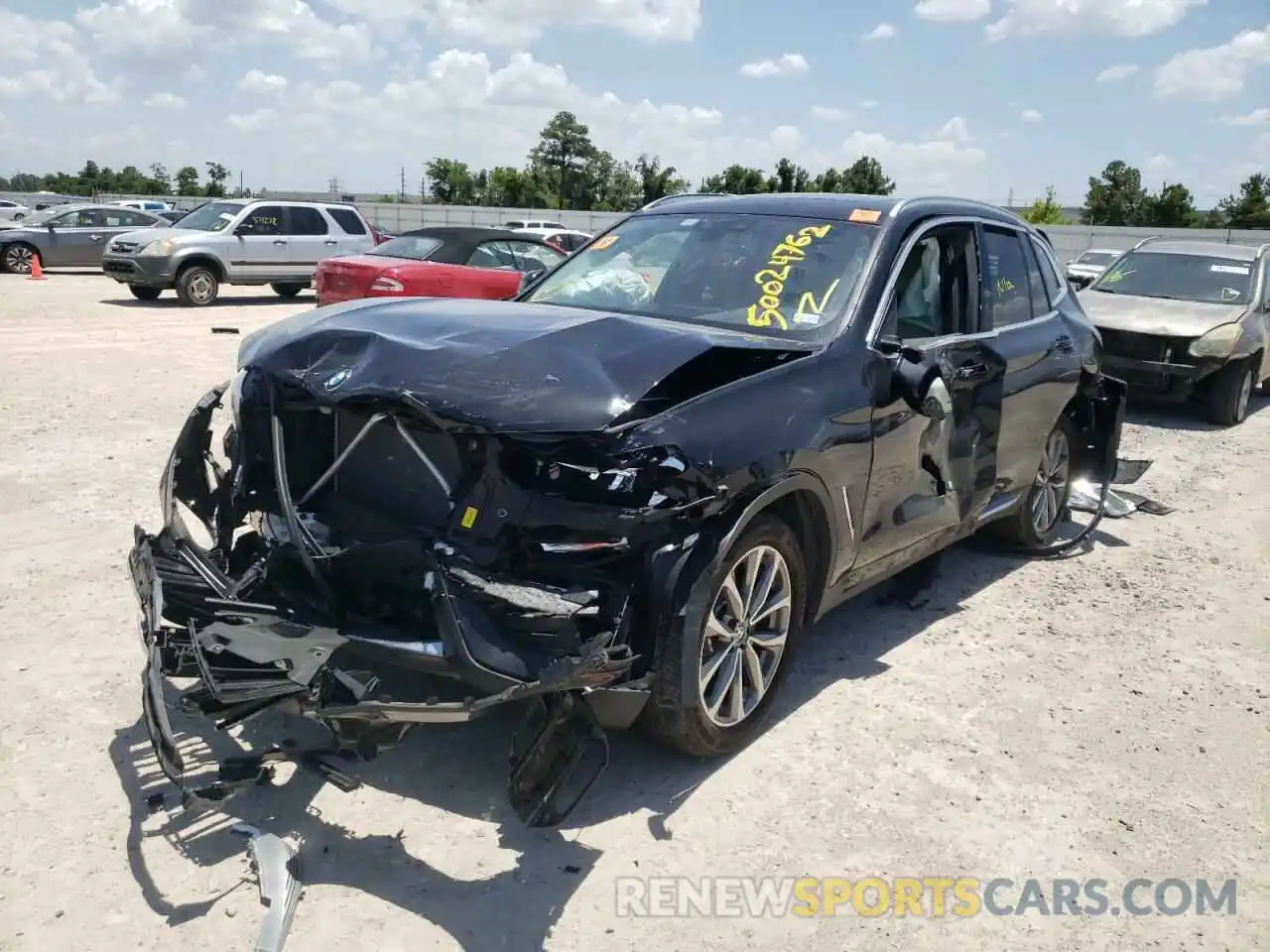 2 Photograph of a damaged car 5UXTR7C55KLR45173 BMW X3 2019