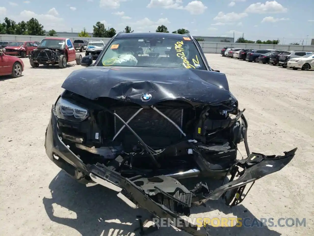 9 Photograph of a damaged car 5UXTR7C55KLR45173 BMW X3 2019