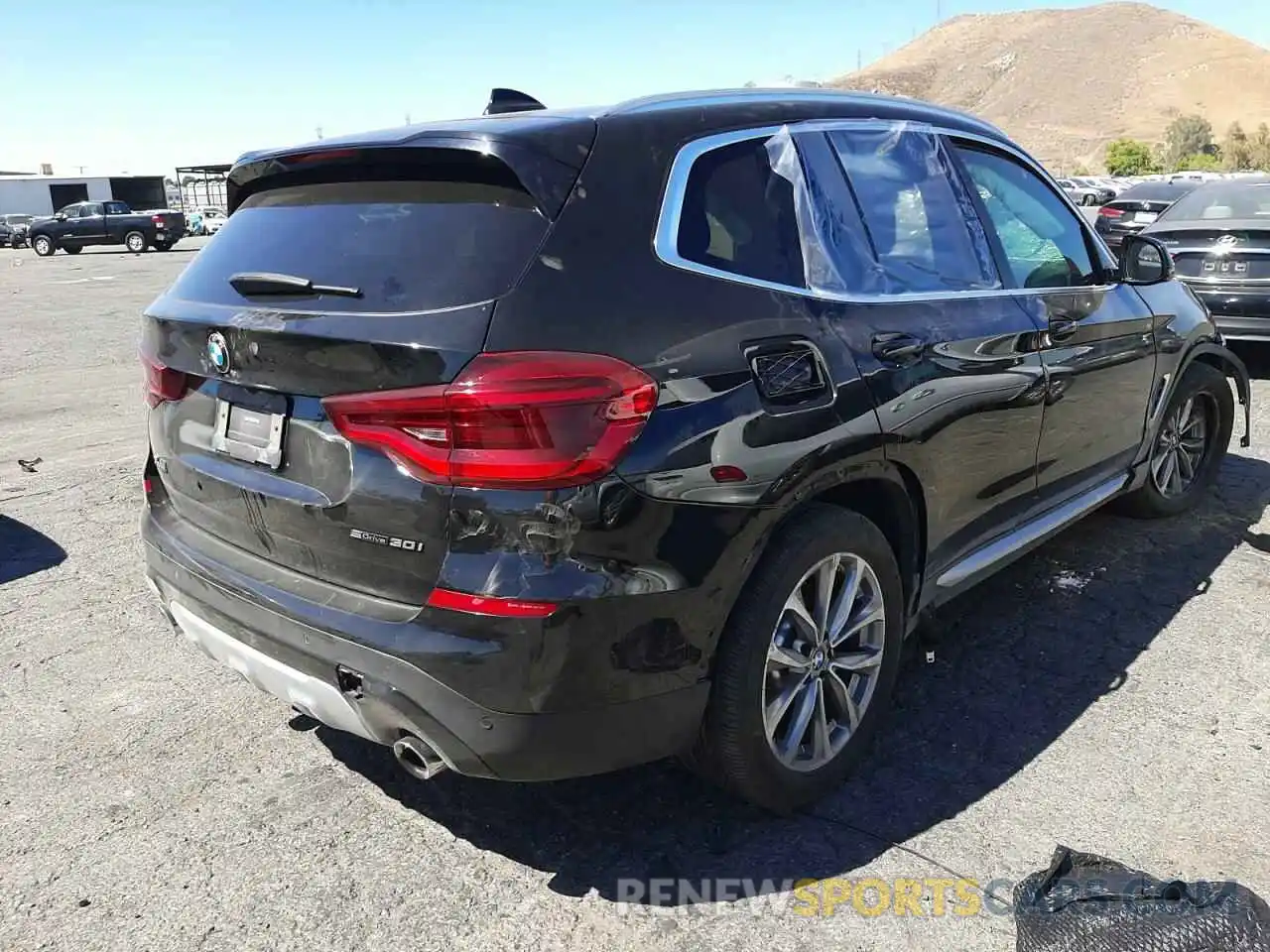 4 Photograph of a damaged car 5UXTR7C55KLR45478 BMW X3 2019