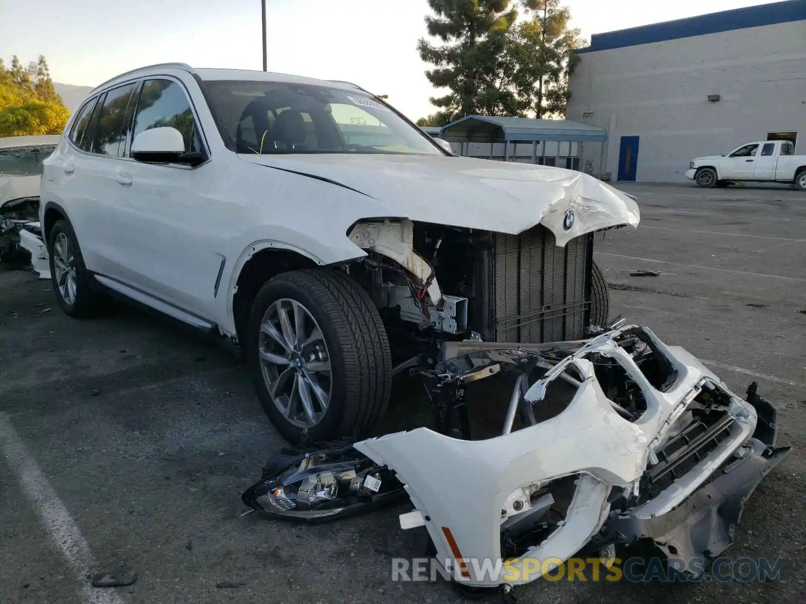 1 Photograph of a damaged car 5UXTR7C55KLR45755 BMW X3 2019