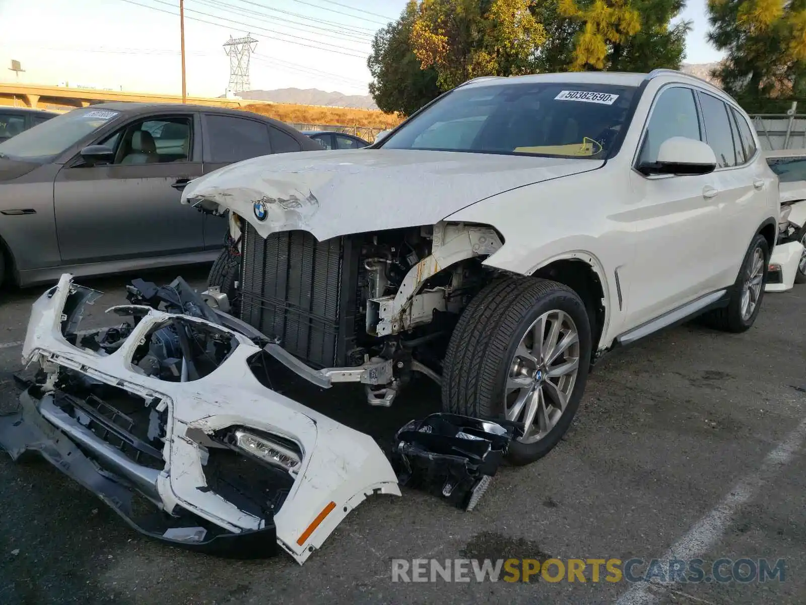 2 Photograph of a damaged car 5UXTR7C55KLR45755 BMW X3 2019