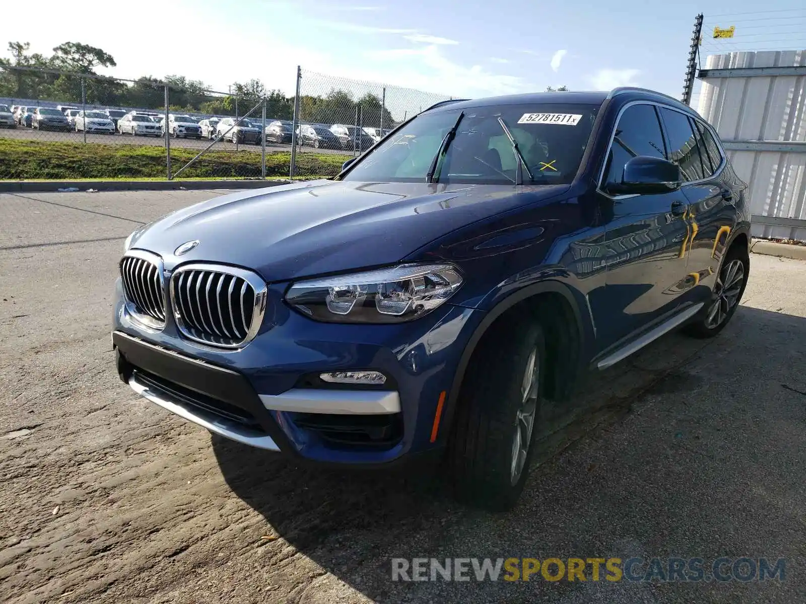 2 Photograph of a damaged car 5UXTR7C55KLR45898 BMW X3 2019