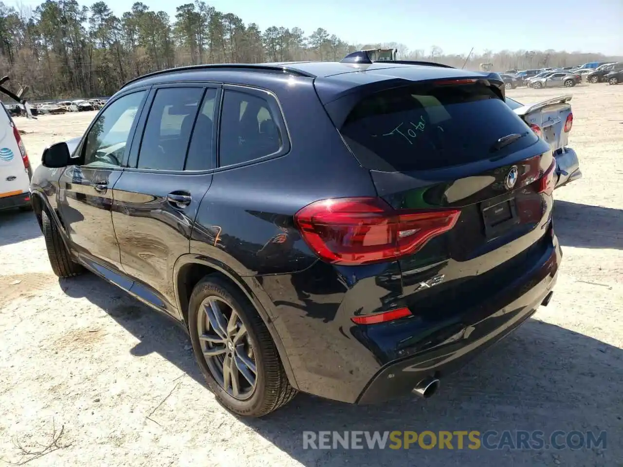 3 Photograph of a damaged car 5UXTR7C55KLR46808 BMW X3 2019