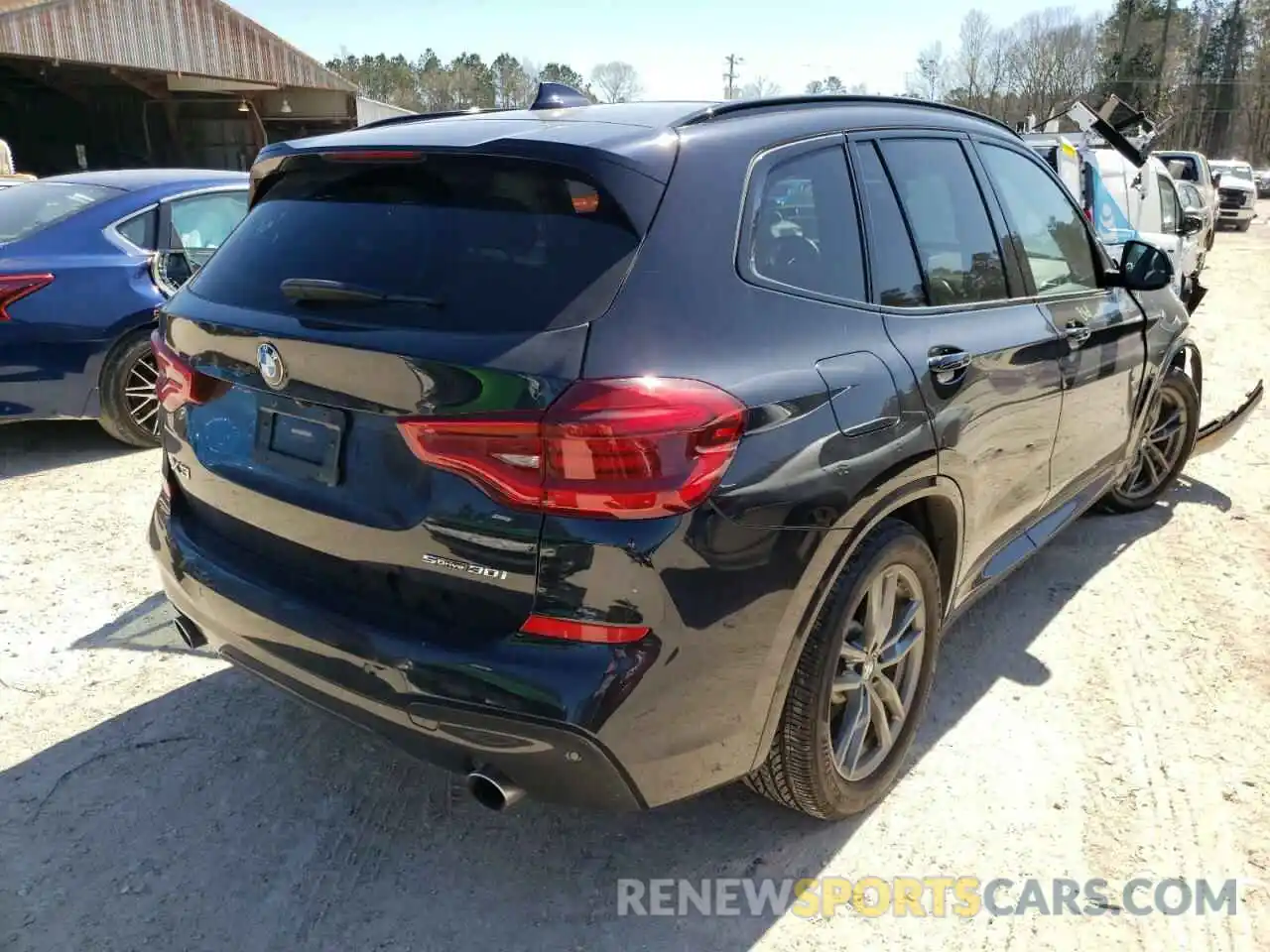 4 Photograph of a damaged car 5UXTR7C55KLR46808 BMW X3 2019