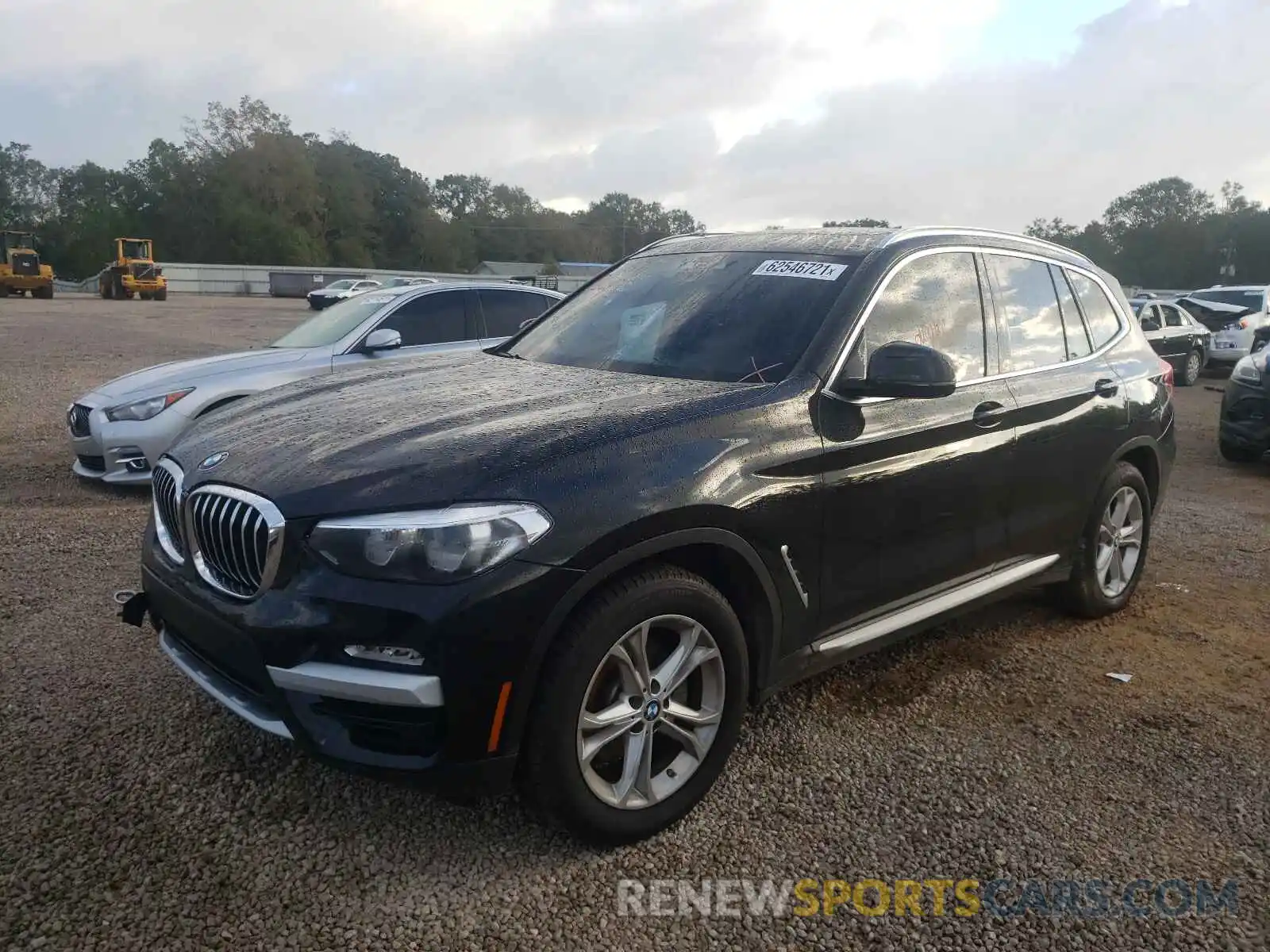 2 Photograph of a damaged car 5UXTR7C55KLR47330 BMW X3 2019