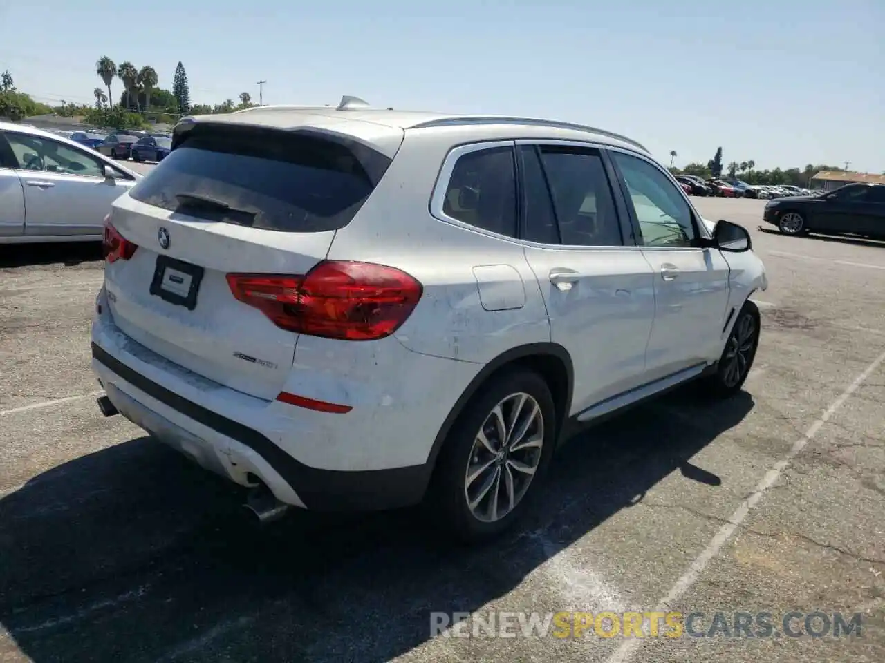 4 Photograph of a damaged car 5UXTR7C55KLR47618 BMW X3 2019