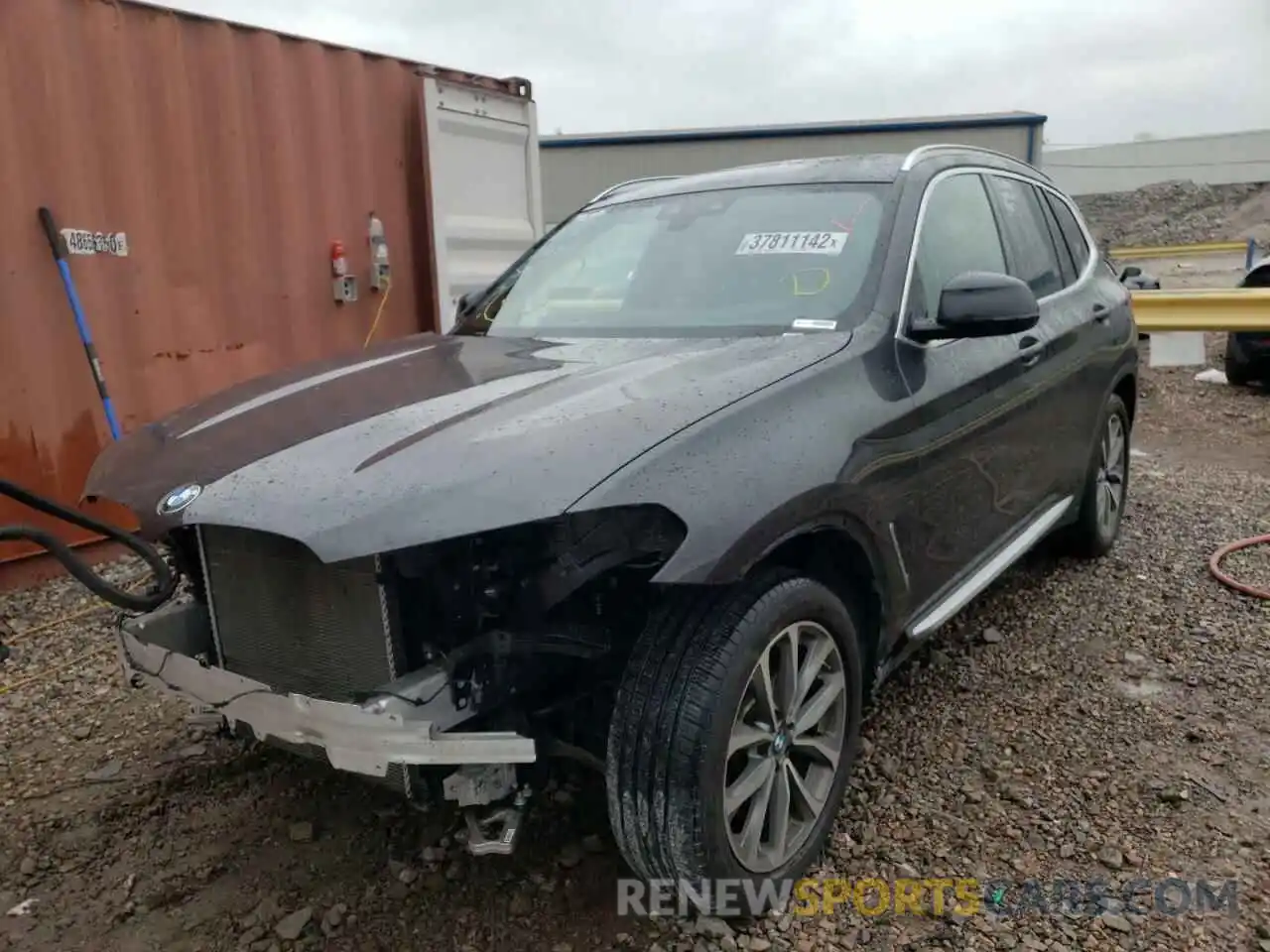 2 Photograph of a damaged car 5UXTR7C55KLR47988 BMW X3 2019