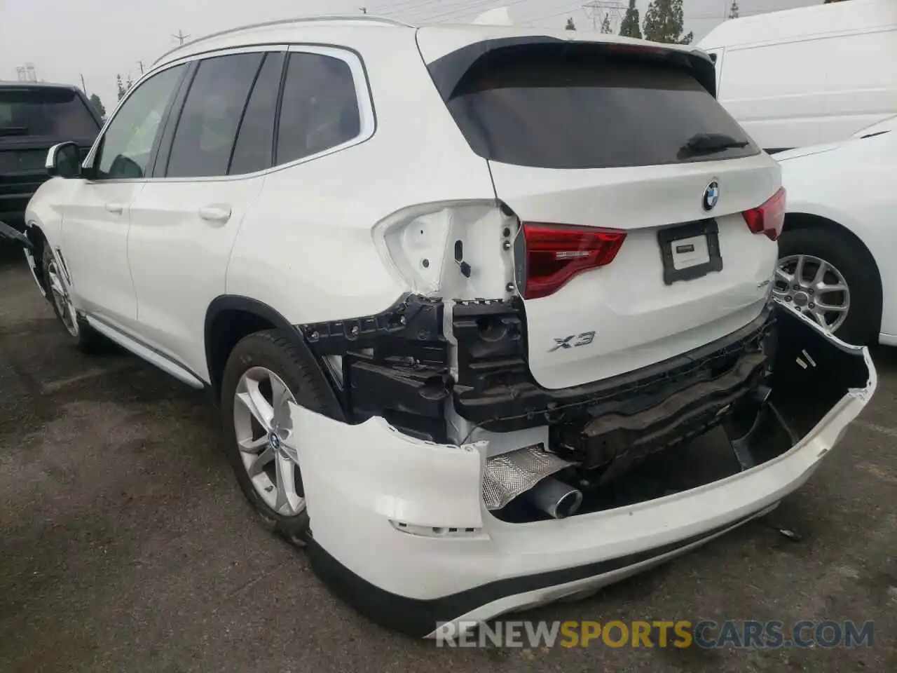 3 Photograph of a damaged car 5UXTR7C55KLR48848 BMW X3 2019