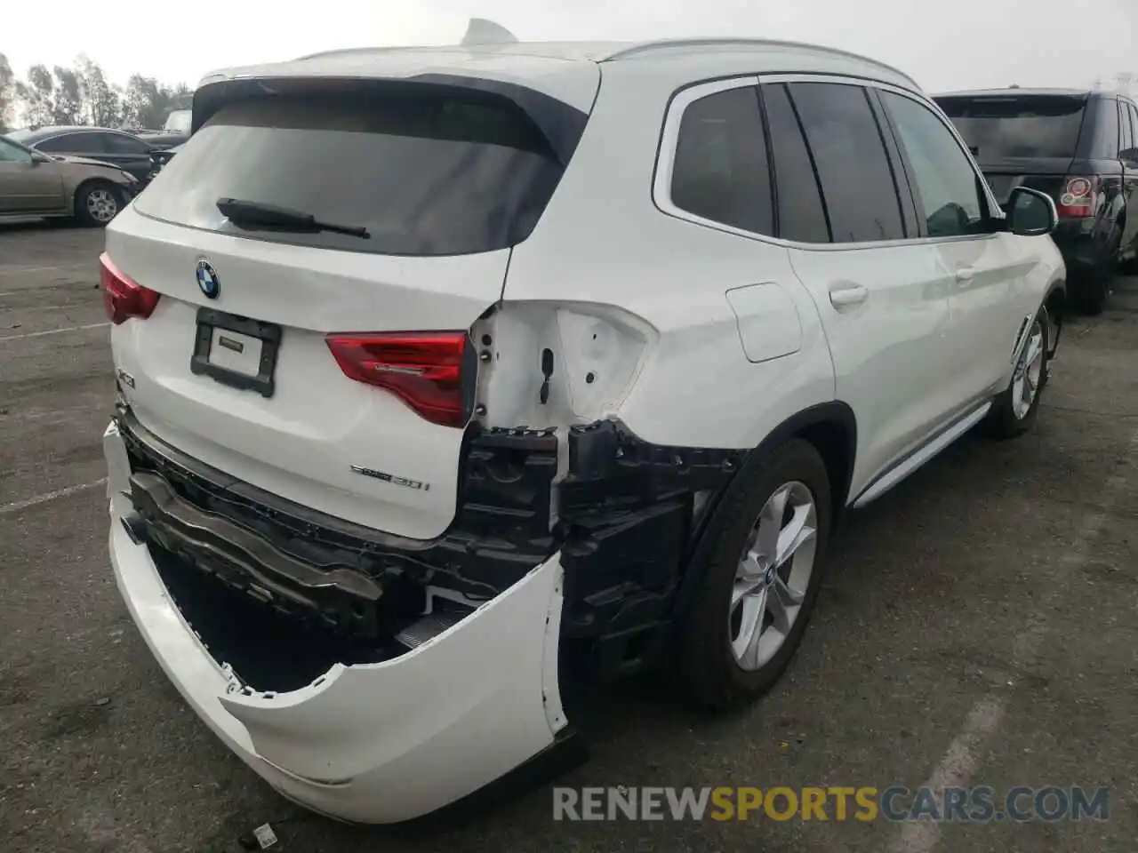 4 Photograph of a damaged car 5UXTR7C55KLR48848 BMW X3 2019