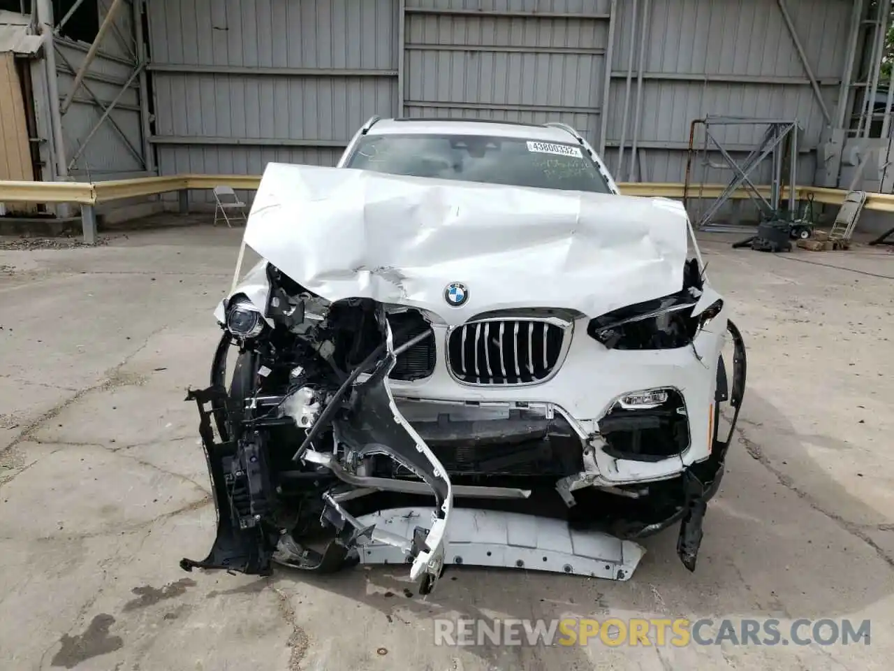 9 Photograph of a damaged car 5UXTR7C55KLR50048 BMW X3 2019