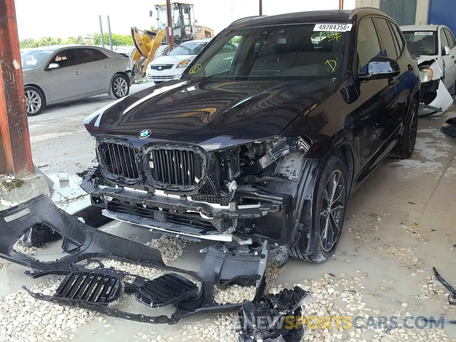 2 Photograph of a damaged car 5UXTR7C55KLR50129 BMW X3 2019