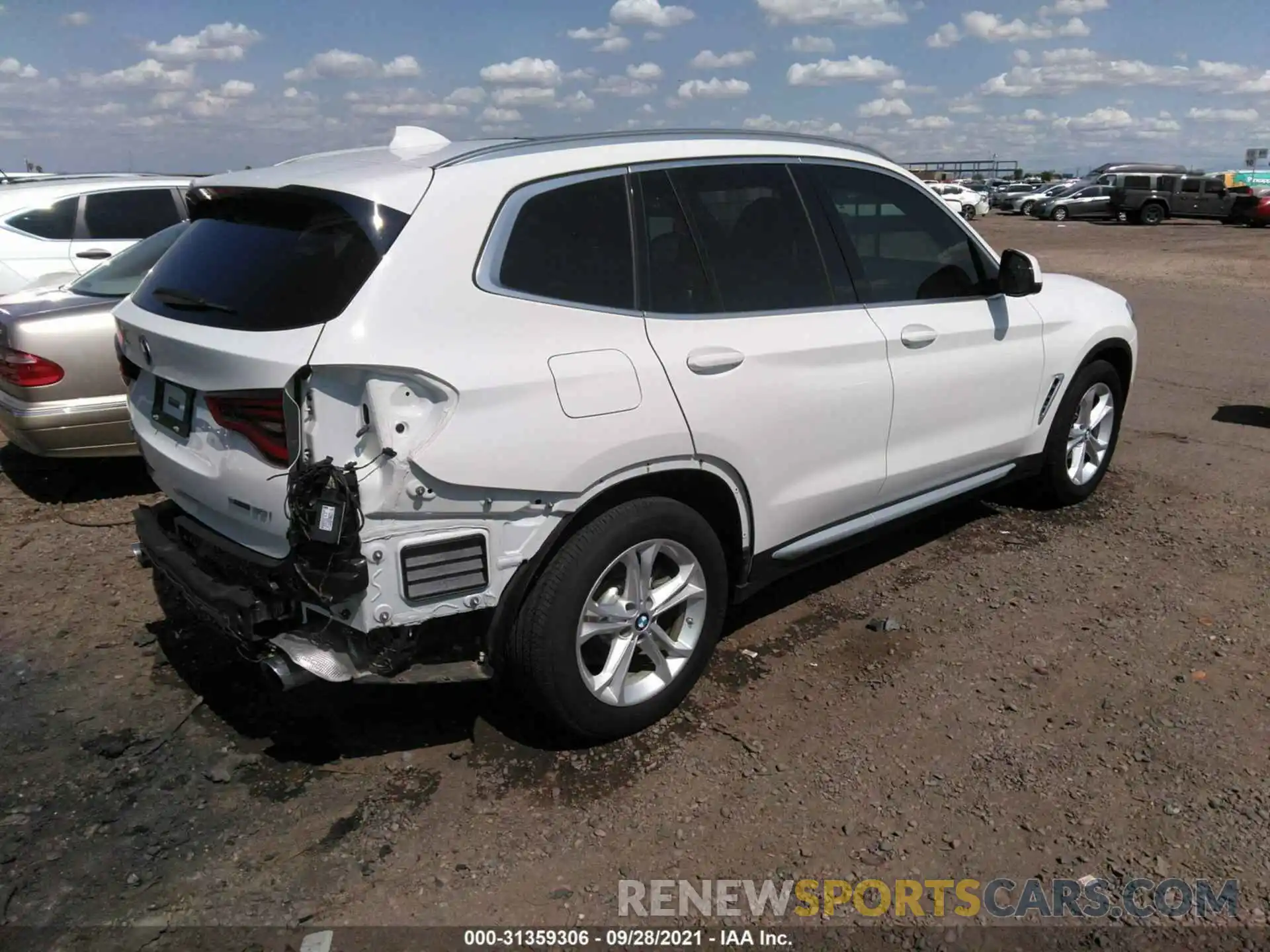 4 Photograph of a damaged car 5UXTR7C55KLR50549 BMW X3 2019