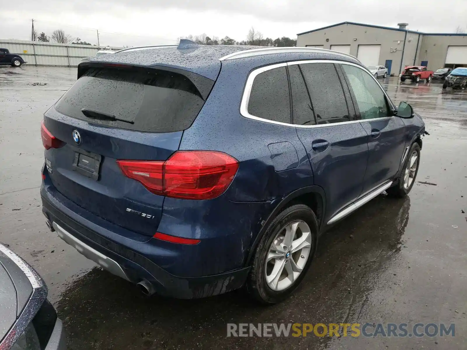 4 Photograph of a damaged car 5UXTR7C55KLR52169 BMW X3 2019