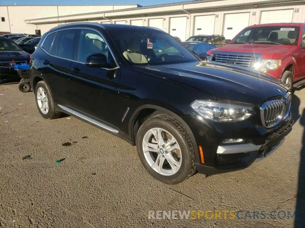 1 Photograph of a damaged car 5UXTR7C55KLR52639 BMW X3 2019