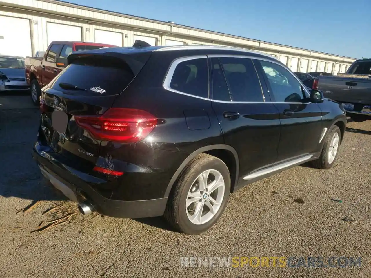 4 Photograph of a damaged car 5UXTR7C55KLR52639 BMW X3 2019