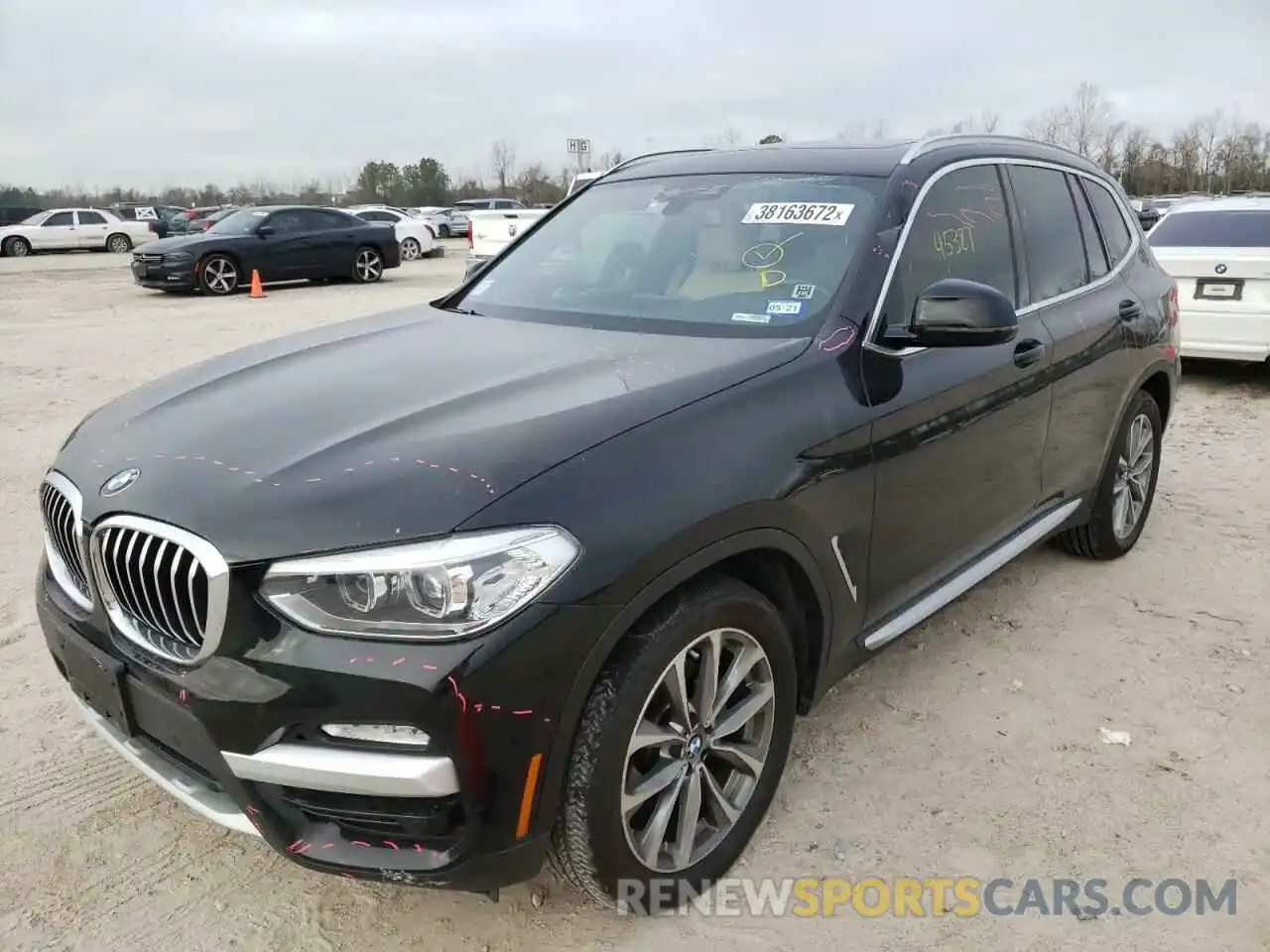 2 Photograph of a damaged car 5UXTR7C56KLE96055 BMW X3 2019