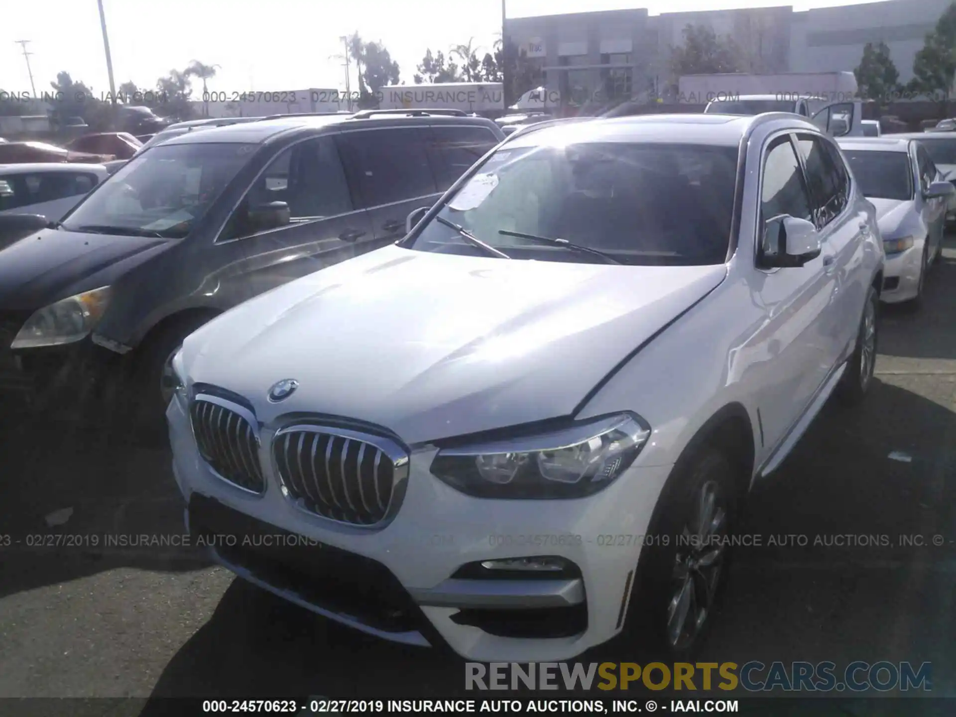 2 Photograph of a damaged car 5UXTR7C56KLE96394 BMW X3 2019