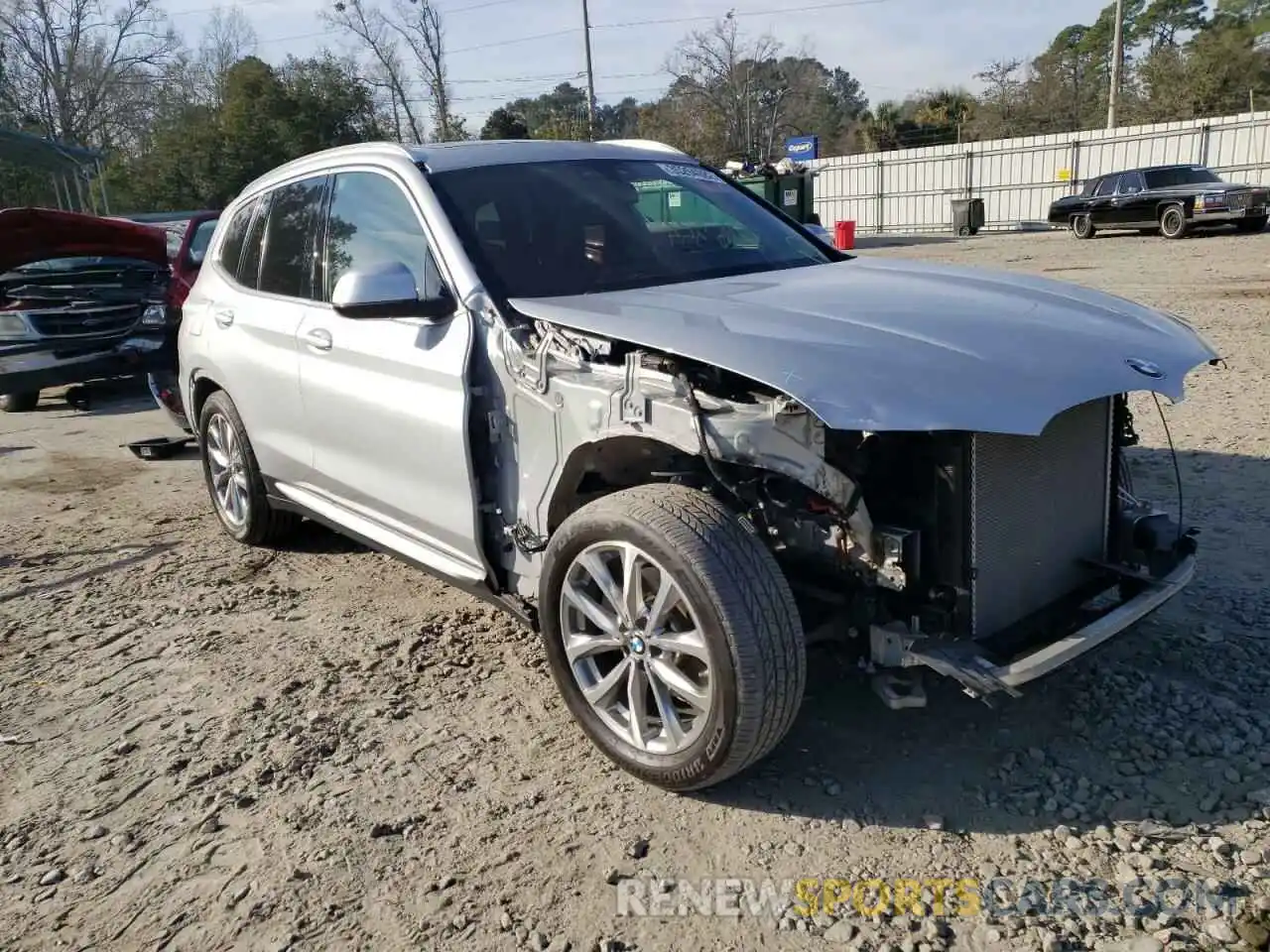 1 Photograph of a damaged car 5UXTR7C56KLE97576 BMW X3 2019